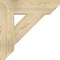 Ekena Millwork Traditional Slat Rough Sawn Bracket, Douglas Fir, 6"W x 26"D x 26"H BKT06X26X26TRA06RDF - alternate 2